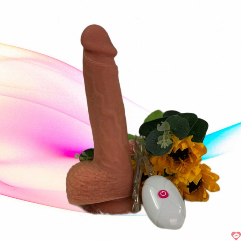 Dương vật siêu mềm & rung lovetoy nature cock Leo