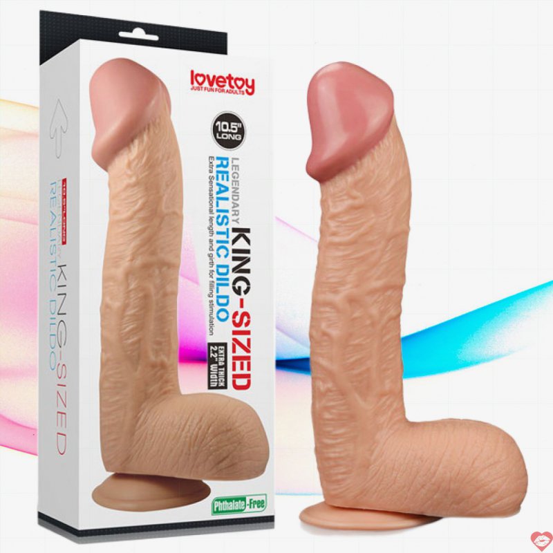 Dương Vật Giả Gắn Tường Lovetoy King Size 10.5 Inch