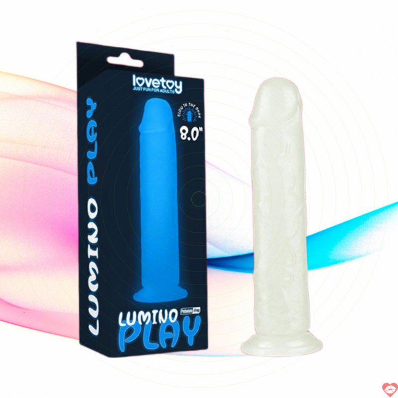 Dương vật giả gắn tường Lovetoy Lumino Play 8 inch
