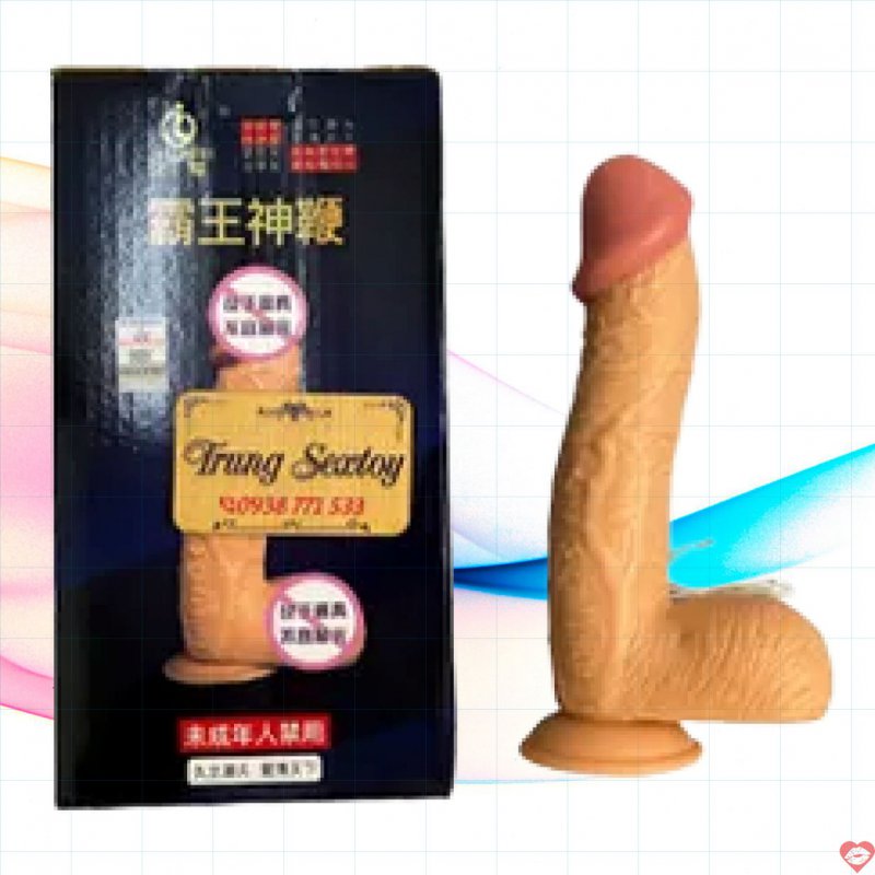 Dương vật giả hàng khủng có rung màu da người cực hiếm