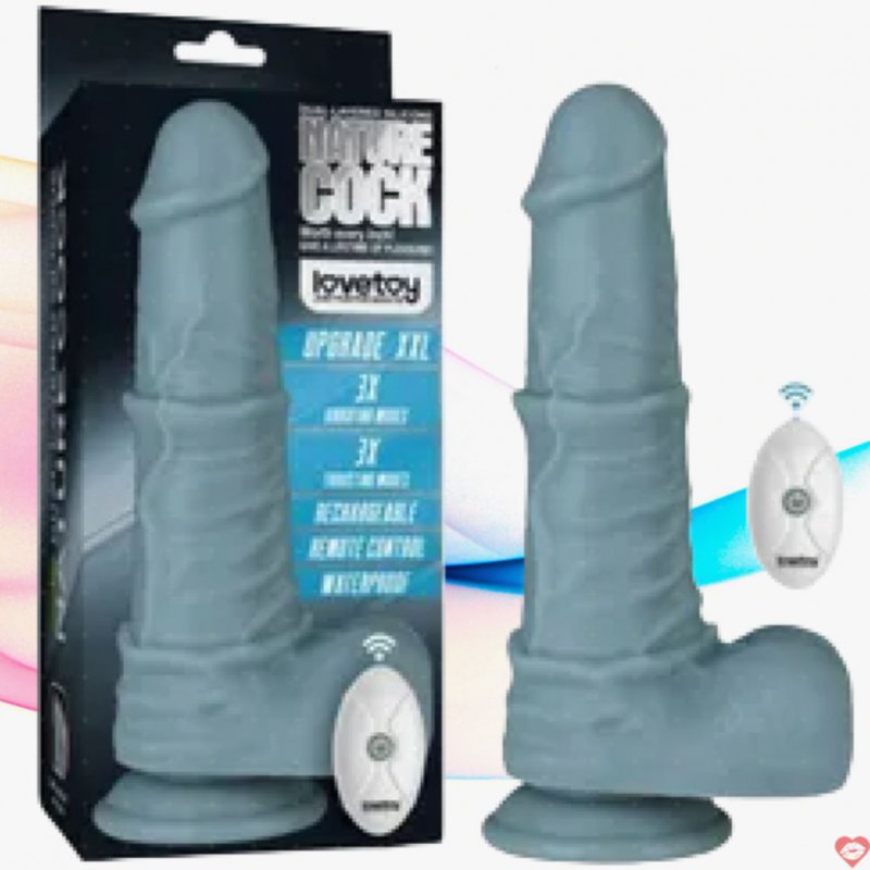 Dương Vật Giả Rung Thụt Lovetoy 28cm ĐỈnh Cao Khoái Cảm
