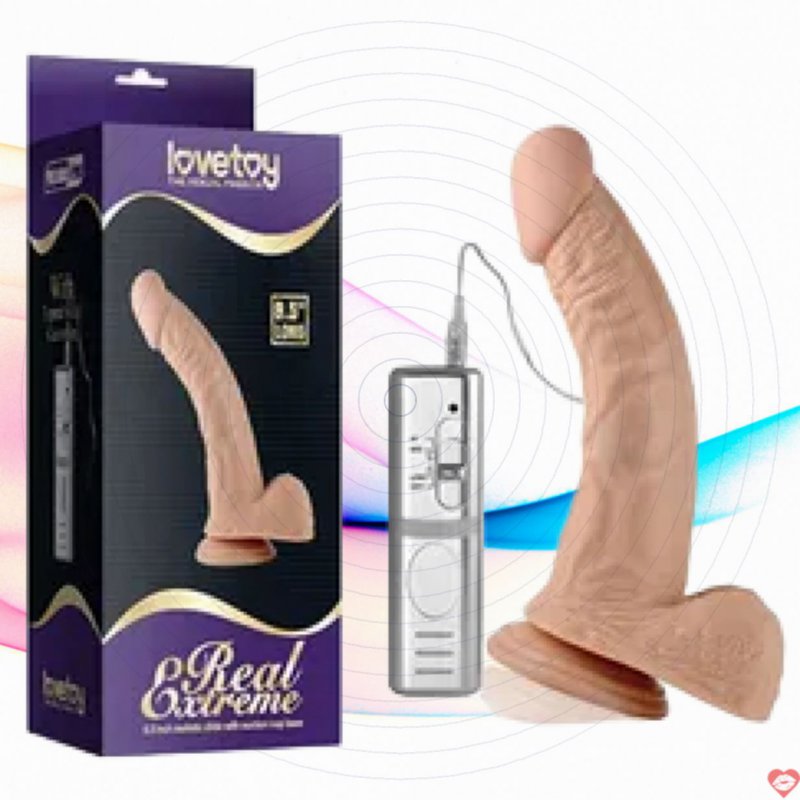 Dương vật giả Lovetoy 8.5 inch cong cao cấp tuyệt đỉnh