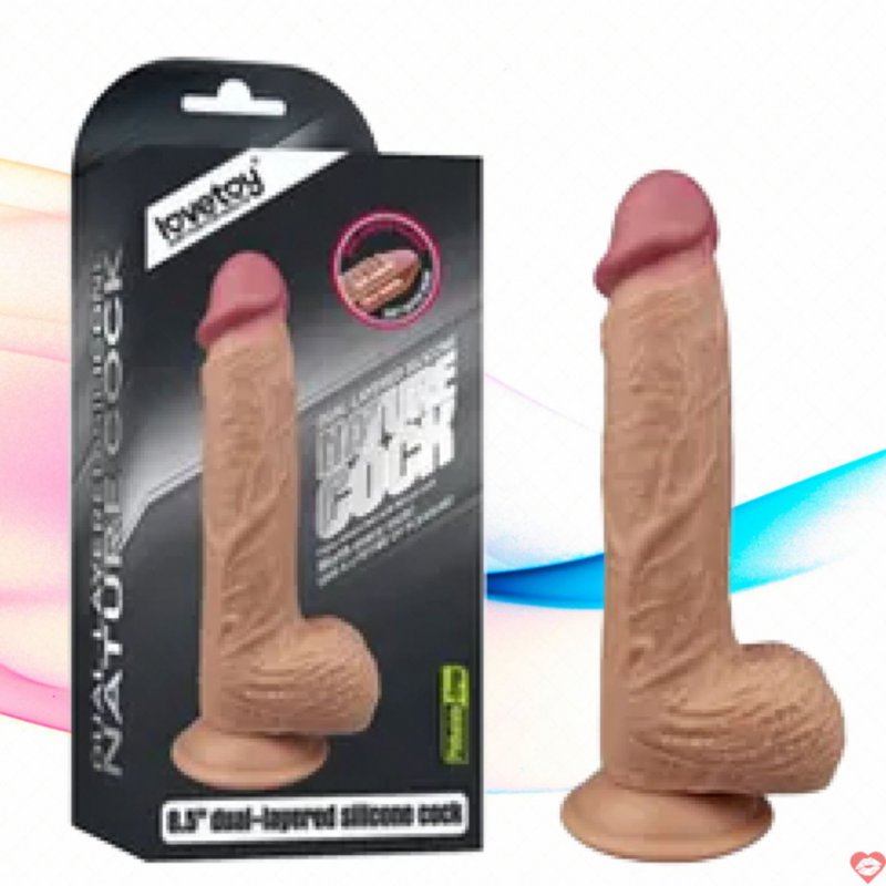 Dương Vật Giả Gắn Tường Lovetoy 8.5 inch Silicone Nature Cock
