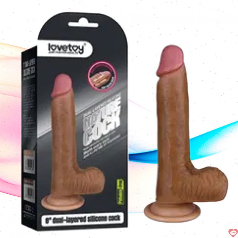 Dương vật giả Lovetoy 8 inch Nature Cock sứ giả của tình yêu
