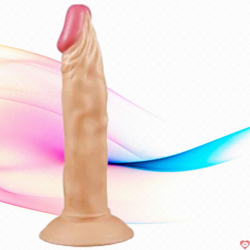 Dương vật giả Lovetoy 18cm Vibrating giải tỏa mọi ham muốn chị em Eva