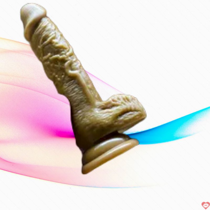 Dương vật giả gắn tường chiều dài sử dụng là 14cm đường kính là 35cm