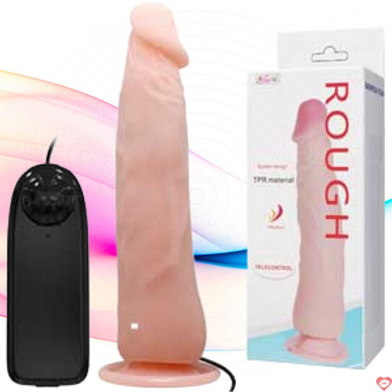 DV33B Dương vật giả silicon mềm có rung hít tường chơi nhiều thế