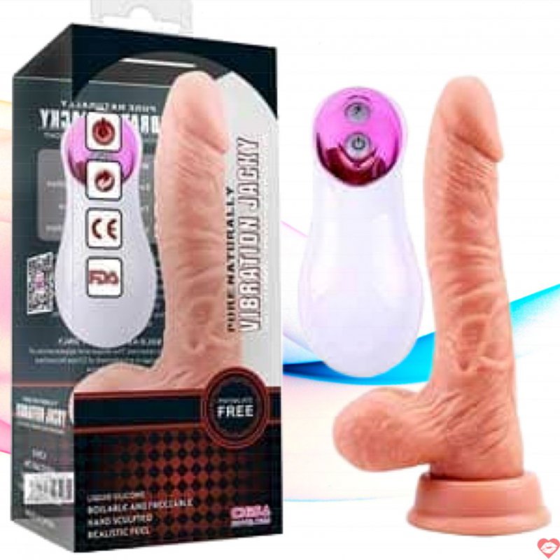 Dương vật cao cấp Cyberskin siêu rung ngoáy làm sướng âm hộ