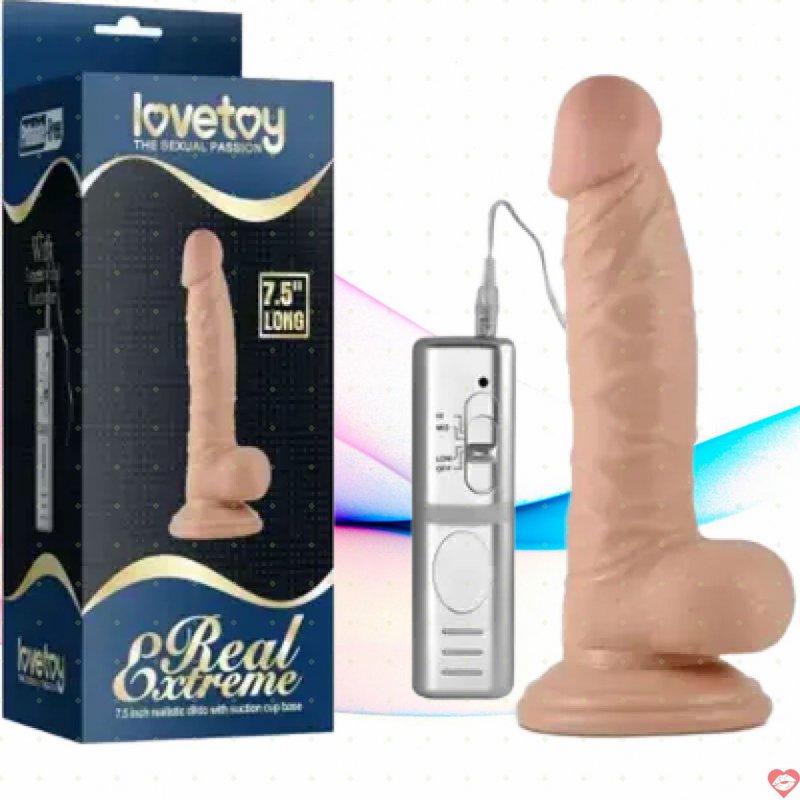 Dương vật giả siêu rung có đế hít đất cho nữ tự sướng DV59C kích thích điểm G âm đạo
