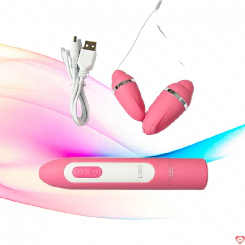 Trứng rung hai đầu Libo cao cấp, siêu bền, dành cho Les 