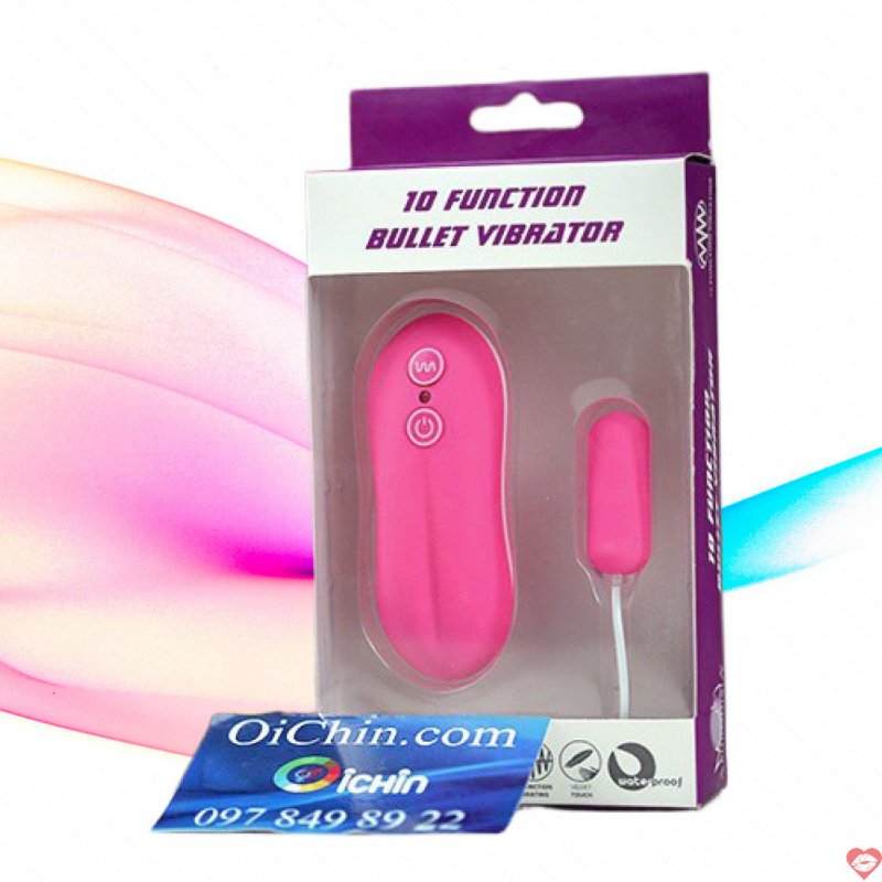 Trứng rung tình yêu Aphrodisia 1 đầu mini rung 10 chế độ