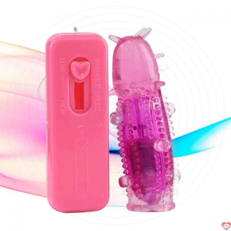 Trứng rung silicone gai mềm kích thích cực kỳ êm