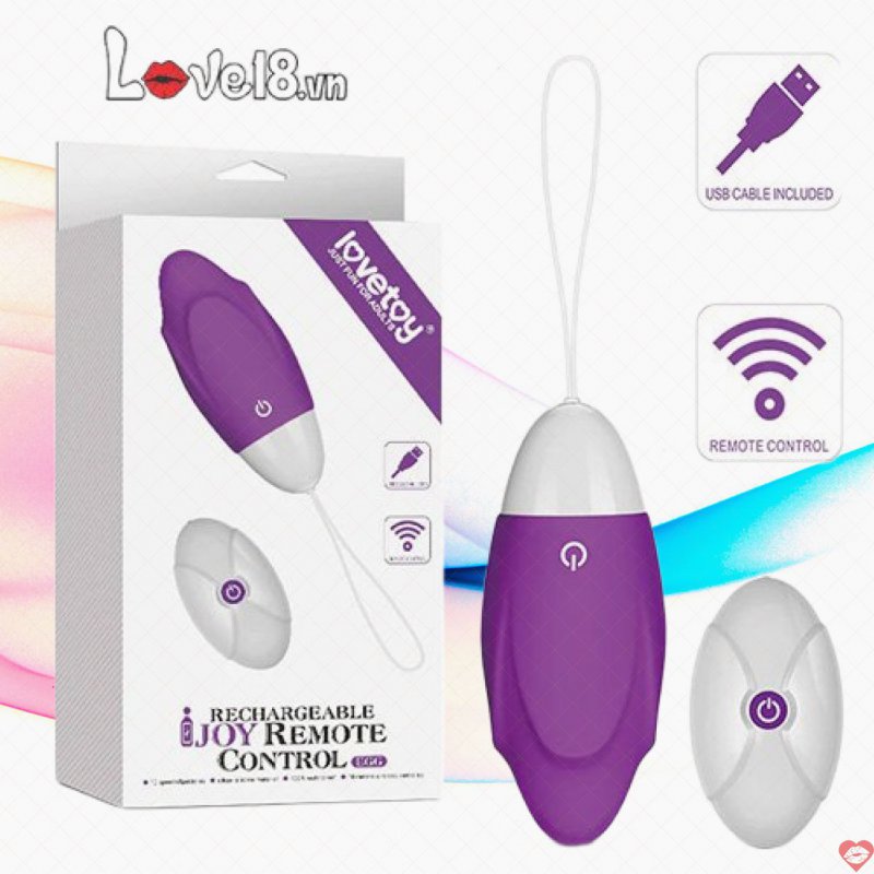 Trứng rung tình yêu có remote điều khiển IJOY LoveToy  