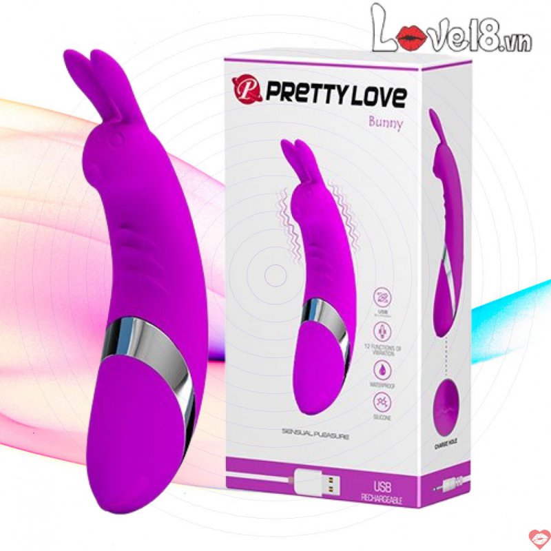 Trứng rung massage điểm G Pretty Love Bunny