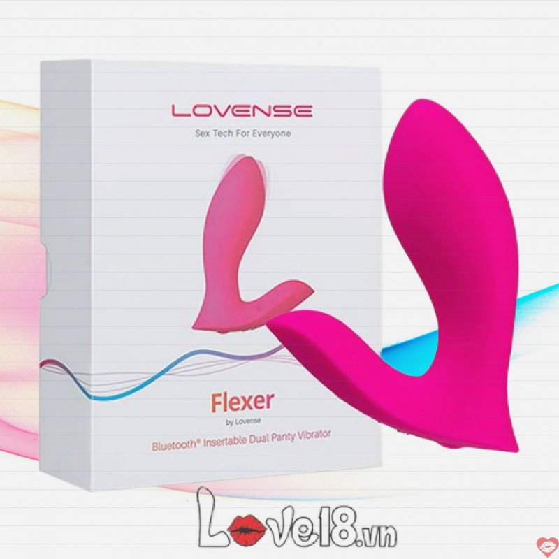 Trứng rung gắn quần lót kích thích điểm G Lovense Flexer – Điều khiển qua app