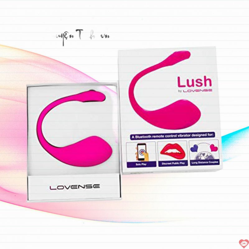 Trứng rung Lovense Lush Điều khiển từ xa xuyên lục địa