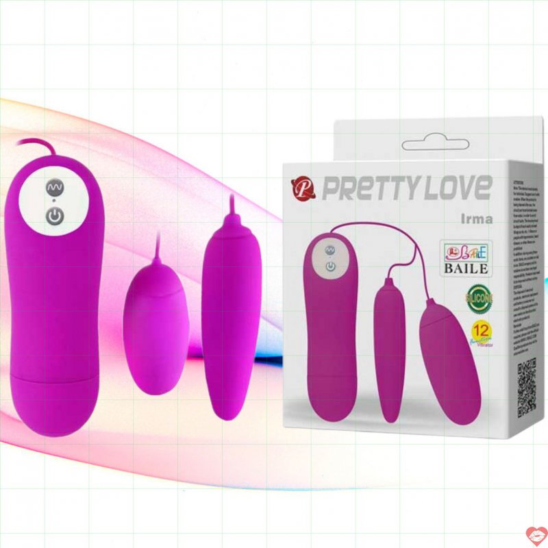 Trứng rung tình yêu hai đầu Pretty Love Irma