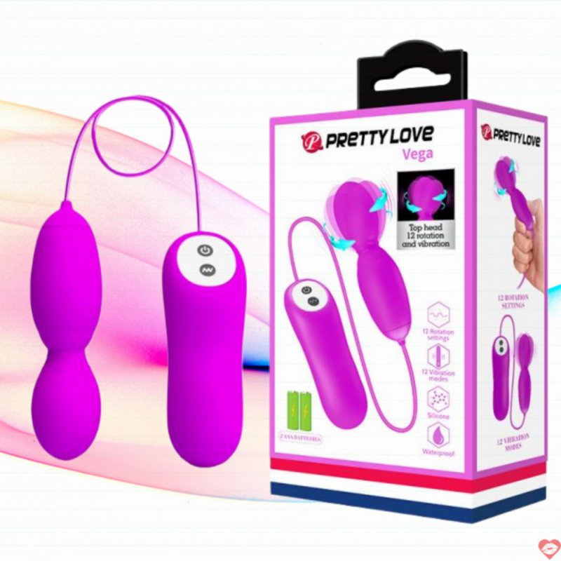 Trứng rung ngoáy Prettylove Vega