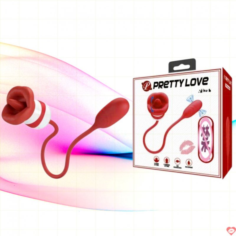 Trứng rung liếm 2 đầu prettylove
