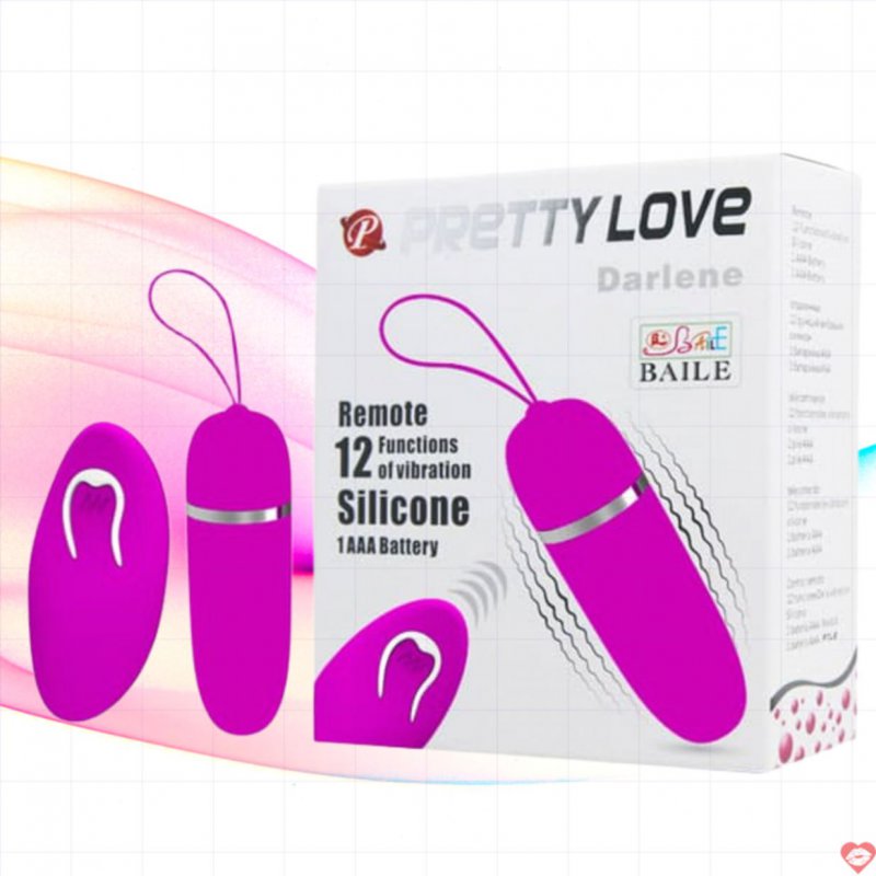 Trứng Rung Pretty Love Darlene – Điều Khiển Từ Xa -12 Chế Độ Rung