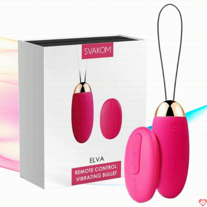 Trứng Rung Svacom Elva Sạc Điện Đa Chế Độ Rung Mạnh Từ Xa 