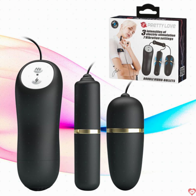 Trứng Rung Tình Yêu PrettyLove 2 Đầu Cao Cấp 7 Chế Độ
