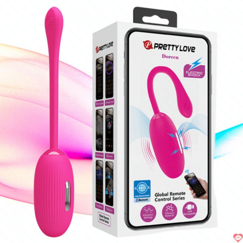 Trứng Rung PrettyLove Doreen Điều Khiển App – Xung Điện