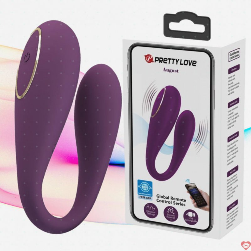Máy rung âm vật 2 đầu kết nối điện thoại Pretty Love August