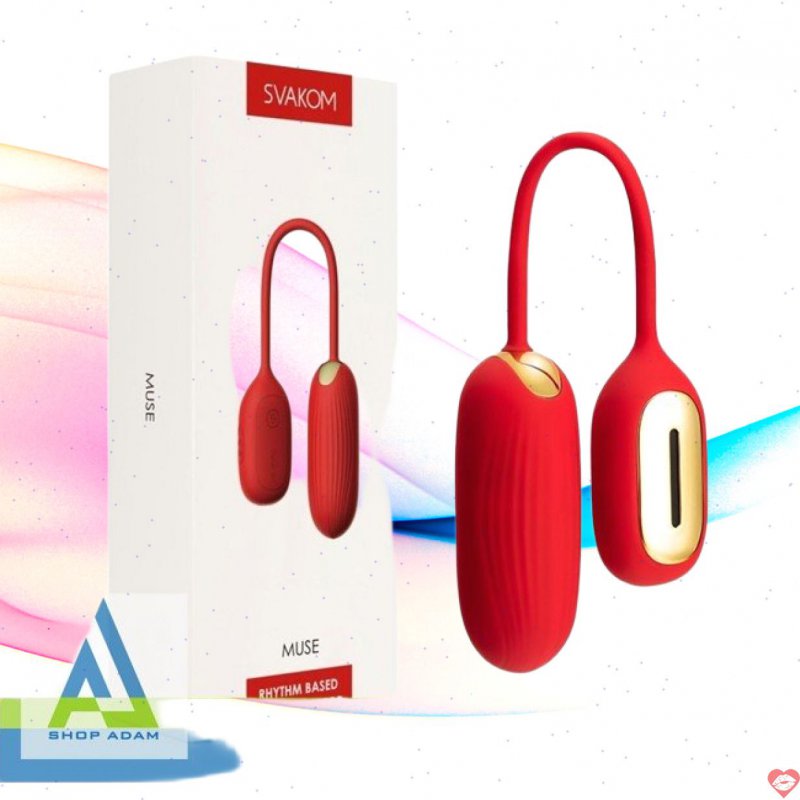 Svakom Muse trứng rung bluetooth rung cảm biến theo nhịp điệu âm thanh