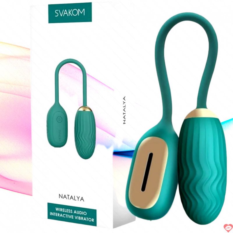 Svakom Natalya trứng rung kết nối App có cảm biến âm thanh