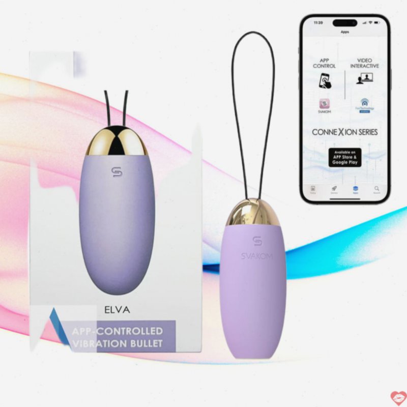 Svakom Elva App-Controlled trứng rung điều khiển bằng app