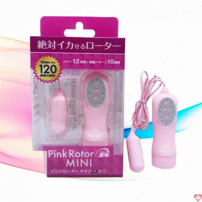 Trứng rung mini có 120 kiểu rung Pink Rotor - Nhật Bản