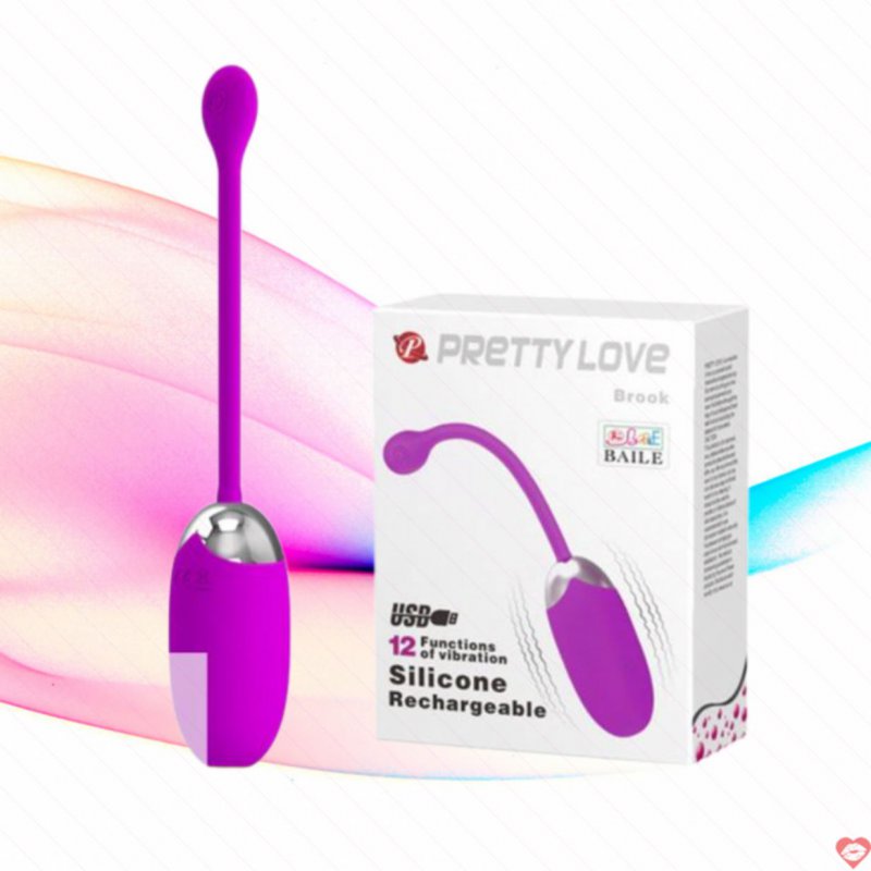 Trứng rung nhỏ Pretty Love Brook 12 chế độ rung