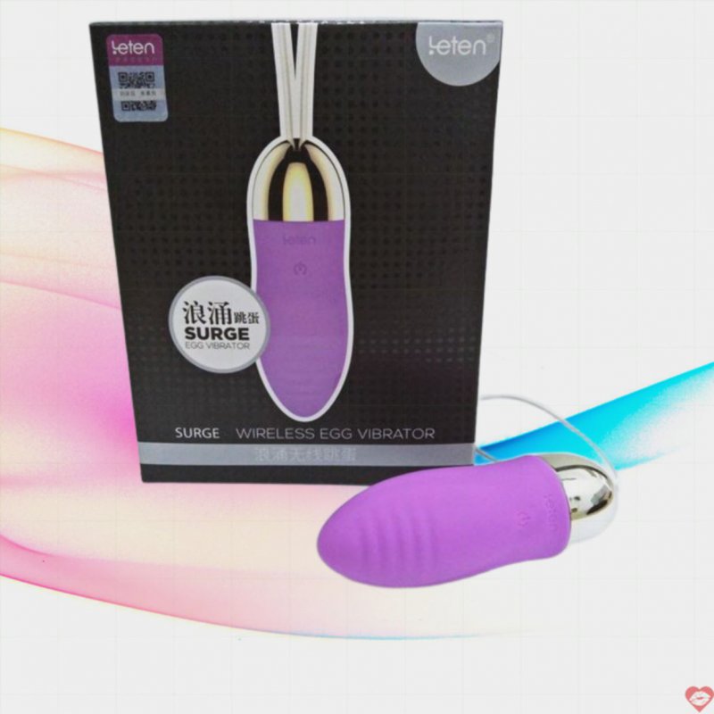Trứng rung tình yêu không dây Leten Surge sạc USB