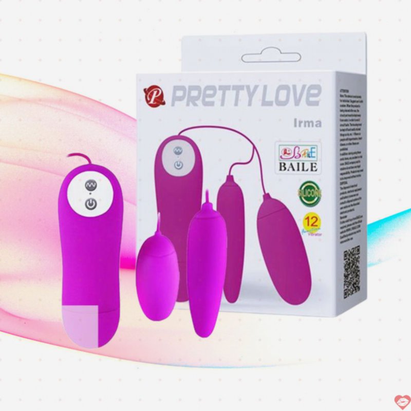 Trứng rung 2 đầu Pretty Love Irma
