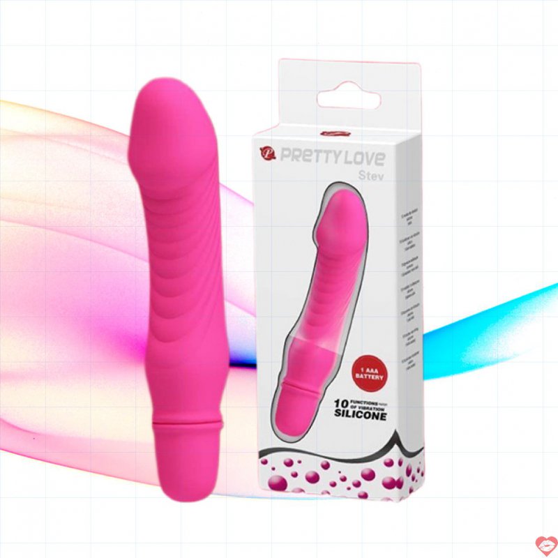 Dương vật giả mini Pretty Love Stev 10 chế độ rung
