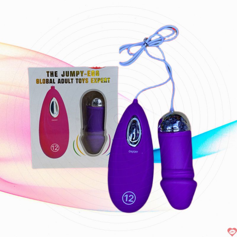 Trứng rung kiểu đầu dương vật Shengle 12 chế độ