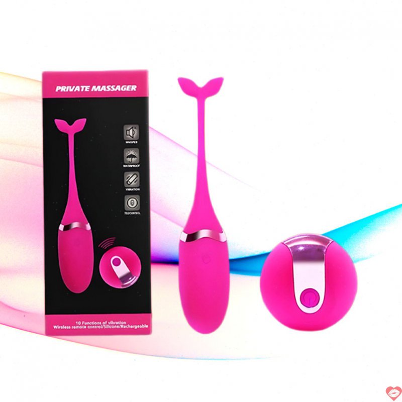 Trứng rung cá heo không dây Private Massager 12 chế độ