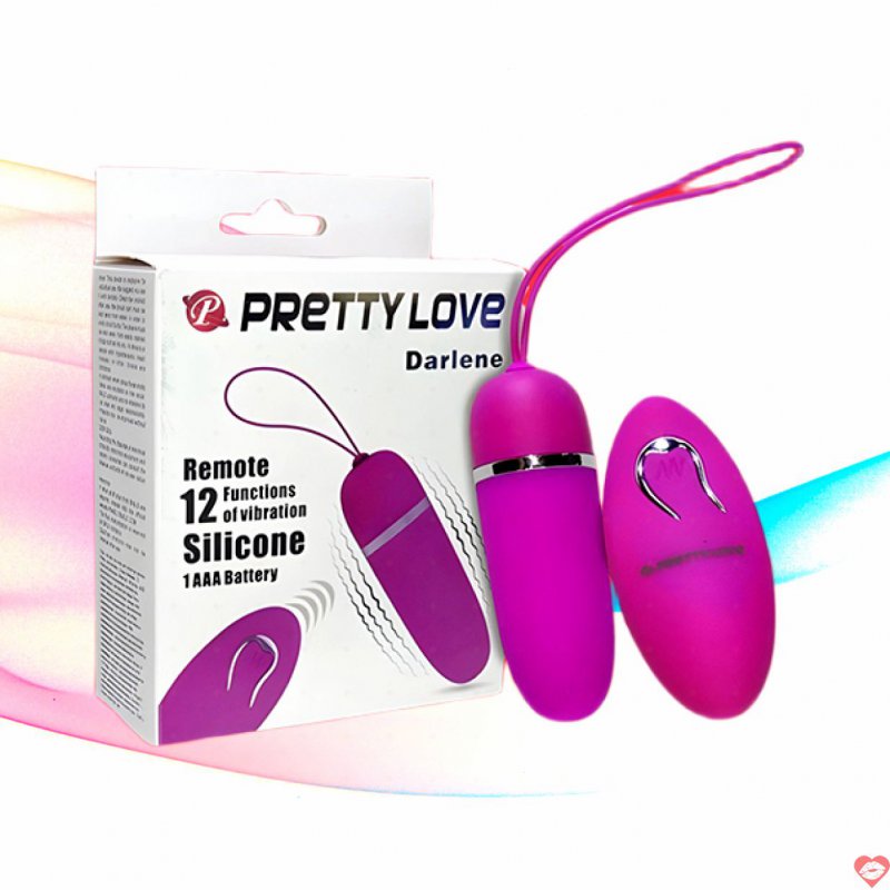 Trứng rung Pretty Love Darlene điều khiển từ xa 12 chế độ