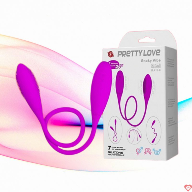 Trứng rung 2 đầu dài Pretty Love Snaky Vibe
