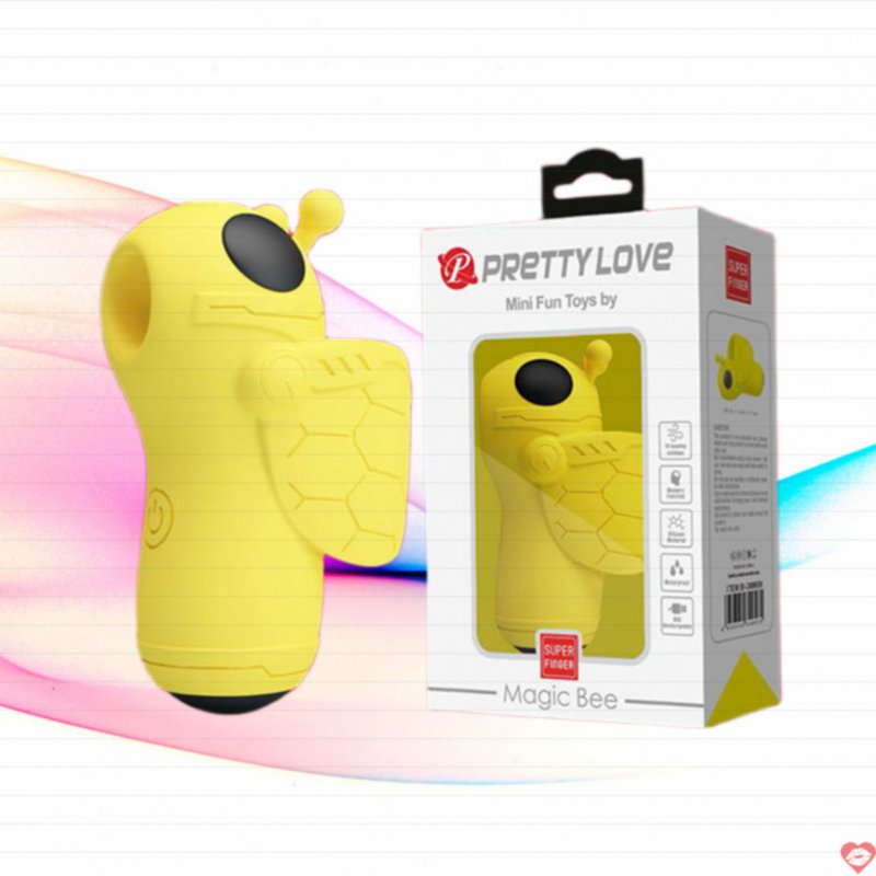 Trứng rung con ong vàng Pretty Love Super Finger Magic Bee