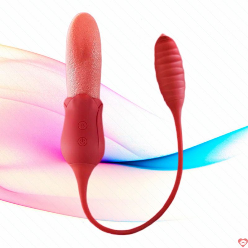Bộ trứng rung kèm lưỡi liếm đa năng Jiuuy - 10 chế độ cực sướng