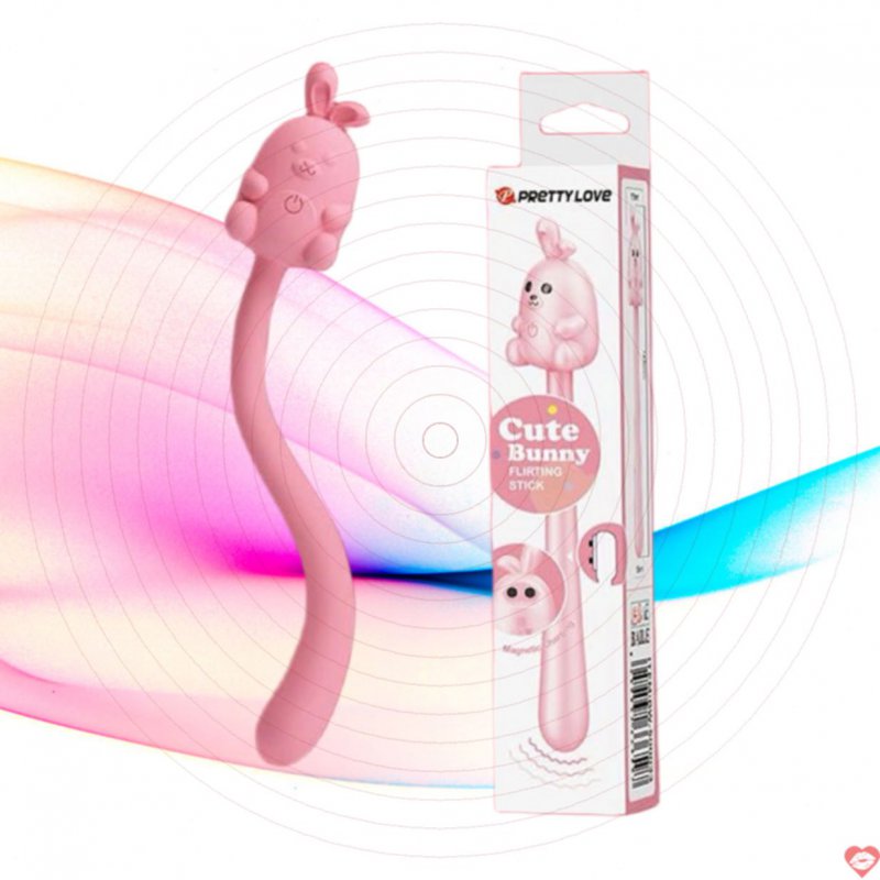 Que rung thỏ Pretty Love Cute Bunny uốn dẻo kích thích 7 chế độ