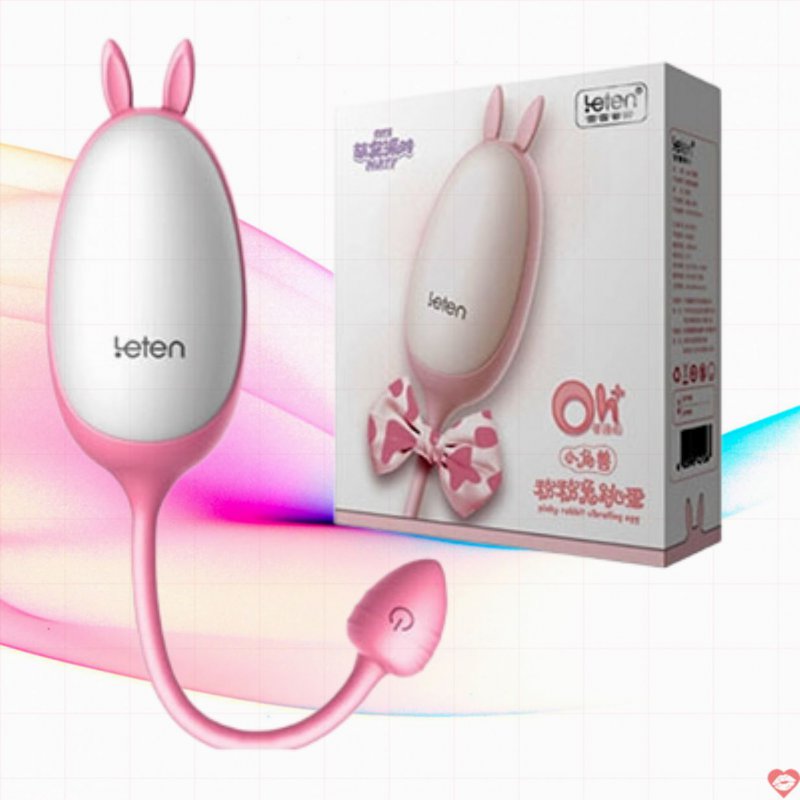 Trứng rung tai thỏ 7 tần số Leten Cute