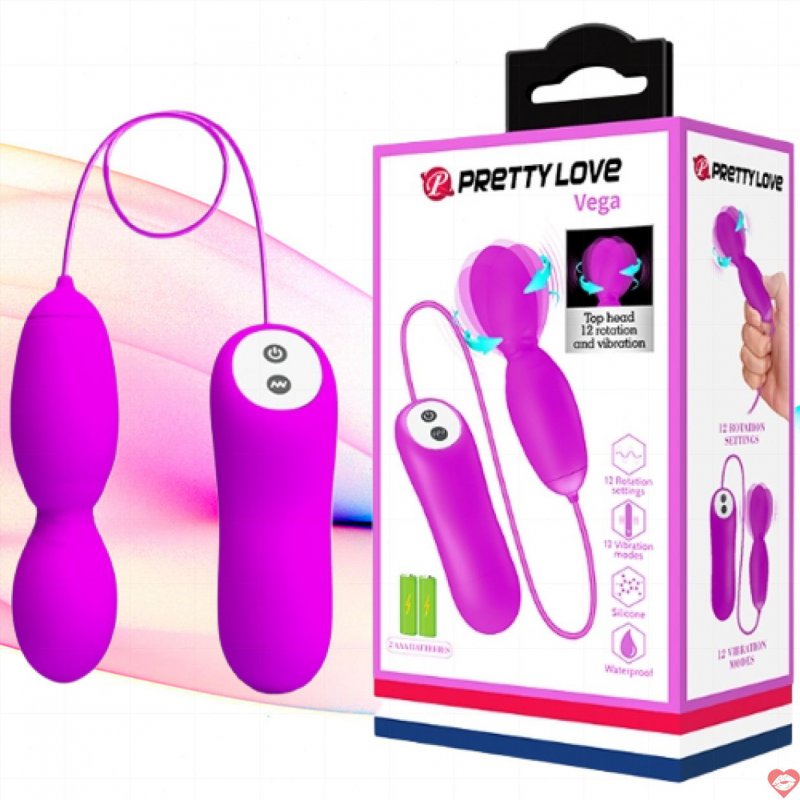 Trứng rung ngoáy độc đáo Prettylove Vega