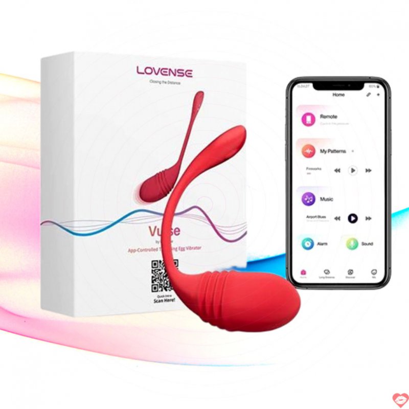 Lovense Vulse- trứng rung thụt thông minh điều khiển qua app