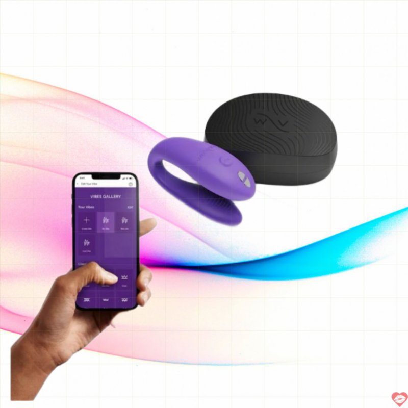 Máy rung 2 đầu We vibe Sync Go điều khiển xa