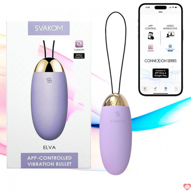 Trứng rung cao cấp Svakom Elva điều khiển qua App