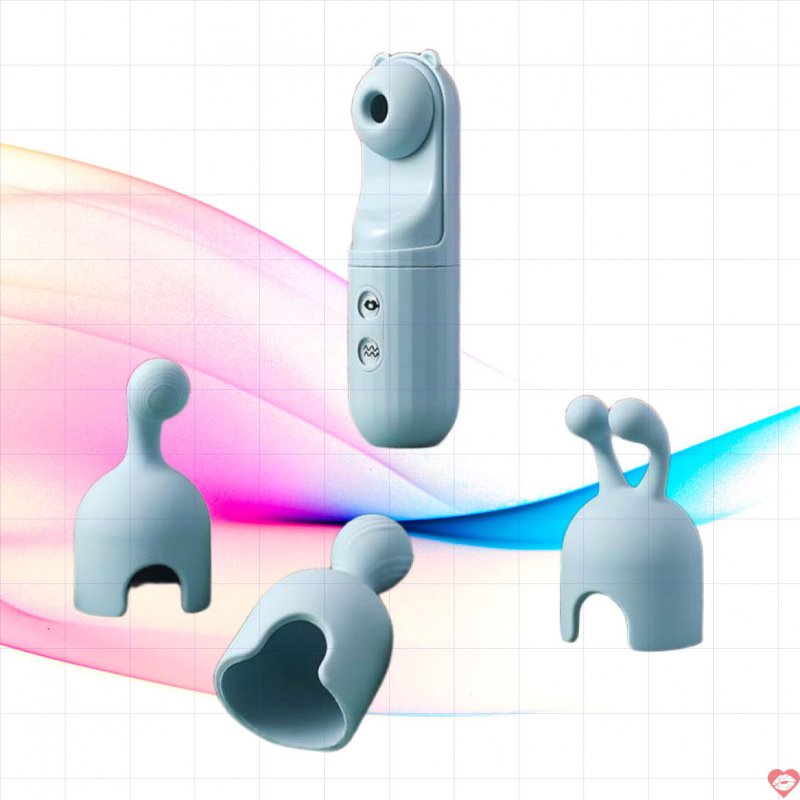 Sextoys máy hút rung Pure Solo Panda Cute B 3 đầu thay thế hút top Amazon