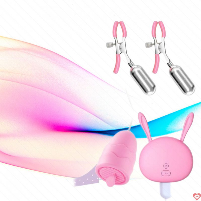 Trứng rung kẹp ti Mizzzee PUNCH DELIGHT kèm lưỡi liếm rung nhiều chế độ